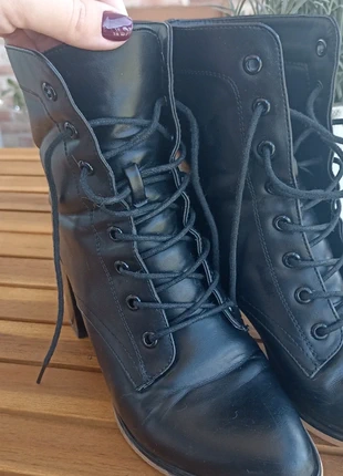 Bottines noires à talons, marque: Marypaz, état: Bon état, taille: 38, 5,75 €, 6,74 € Protection acheteurs incluse