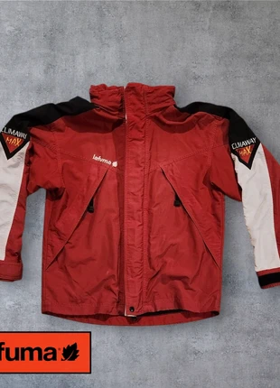 Blouson coupe-vent a capuche unisexe imperméable respirant taille S rouge blanc et noir, marca: Lafuma, estado: Muy bueno, tamaño: S, 39,00 €, 41,65 € Protección al comprador incluida