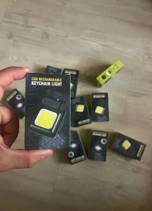 COB Mini lampe de poche LED USB rechargeable par Lampe de travail Porte-clés, marque: pas de marque, état: Neuf sans étiquette, 9,00 €, 10,15 € Protection acheteurs incluse