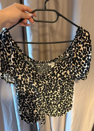 top léopard, marque: H&M, état: Très bon état, taille: S / 36 / 8, 1,00 €, 1,75 € Protection acheteurs incluse