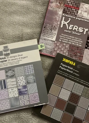 Knutselkarton kerst zilver, staat: Heel goed, € 1,00, € 1,75 inclusief Kopersbescherming Pro