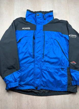 Veste Manteaux Imperméable Columbia Titanium Vintage Omni-Tech Logo Brodé | L Homme | Bleu Noir, marque: Columbia, état: Très bon état, taille: L, 35,00 €, 37,45 € Protection acheteurs incluse