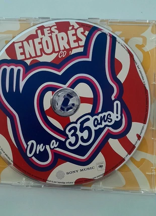 CD les enfoirés (on a 35ans) 2024, état: Neuf sans étiquette, 4,00 €, 4,90 € Protection acheteurs incluse