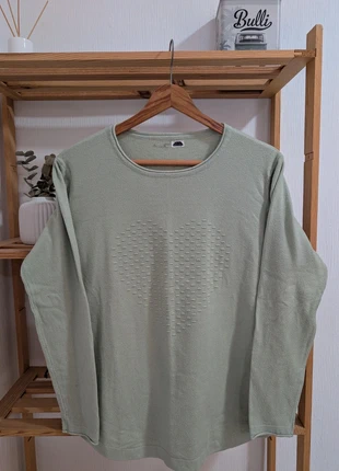 Mint Green Knit Sweater with Textured Heart – XL, marque: Vintage Dressing, état: Très bon état, taille: XL / 42 / 14, 21,90 €, 23,70 € Protection acheteurs incluse