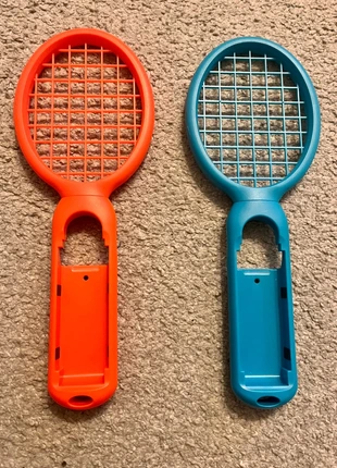 Nintendo switch tennis racket joycon holders, brand: Nintendo, condition: Very good, £7.50, £8.58 includes Buyer Protection