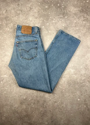Pantalon Custom Badge Jean Levis 501 Taille FR40 W31 L30 Homme Bleu Clair Coton #J143, marke: Levi's, zustand: Sehr gut, größe: W31 | DE 46, 22,99 €, 24,84 € beinhaltet Vinted-Käuferschutz Pro
