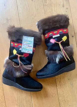 Bottes d’hiver - après ski fourres vintage Technica, marque: Vintage Dressing, état: Neuf avec étiquette, taille: 38, 80,00 €, 84,70 € Protection acheteurs incluse