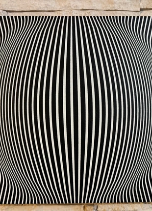 Tableau Illusion d’optique noir et blanc en toile 30x40cm, brand: Illusion, condition: New without tags, €20.00, €21.70 includes Buyer Protection Pro