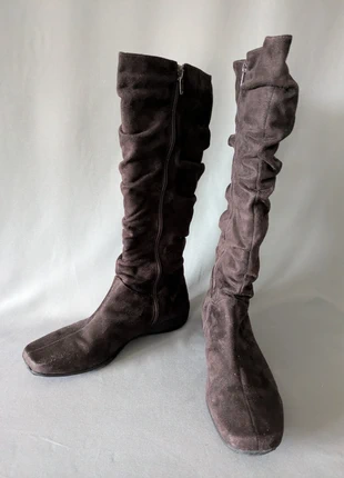 Bottes marron en suédine Trotin GUM Taille 39 plates mi-mollet, brand: Trotin'gum, condition: Good, size: 39, €15.00, €16.45 includes Buyer Protection Pro