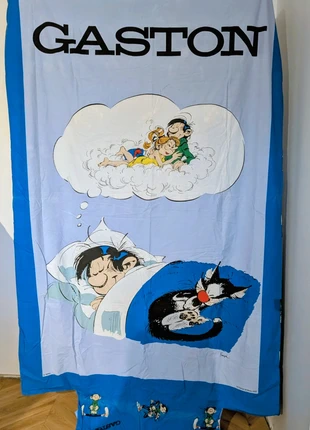 Housse de couette Gaston Lagaffe, marque: Gaston Lagaffe, état: Très bon état, taille: Simple (135-150 cm x 200-220 cm), 14,90 €, 16,35 € Protection acheteurs incluse