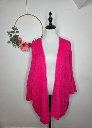 Gilet farfalla Mohair Fuchsia Fluo Maille Lâche Oversize Taille Unique (TU), marque: Farfalla, état: Très bon état, taille: Taille unique, 6,50 €, 7,53 € Protection acheteurs incluse