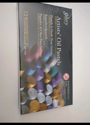 Pastels a l'huile métallisés NEUFS, marque: mungyo galery, état: Neuf avec étiquette, 6,00 €, 7,00 € Protection acheteurs incluse