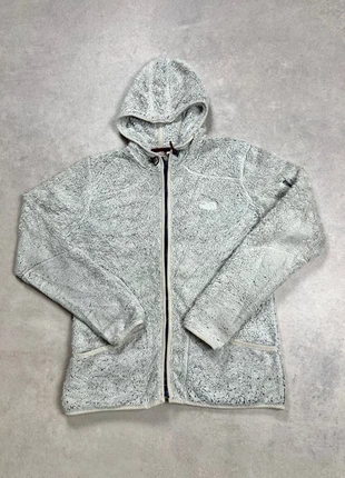 Veste polaire à capuche pilou pilou moumoute femme The North Face grise taille XL logo brodé, brand: The North Face, condition: Very good, size: XL / 42 / 14, €22.00, €23.80 includes Buyer Protection