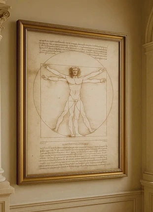 L’Homme de Vitruve d’après Léonard de Vinci, staat: Heel goed, € 35,00, € 37,45 inclusief Kopersbescherming