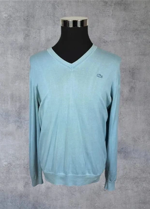 |Pull Lacoste Col V #50 | Bleu | XL |, brand: Lacoste, condition: Very good, size: XL, €25.00, €26.95 includes Buyer Protection Pro