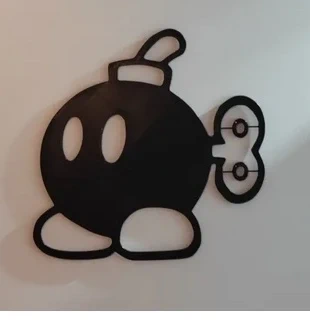Décoration murale Bob-omb Mario, marca: Super Mario, estado: Muy bueno, 4,00 €, 4,90 € Protección al comprador Pro incluida