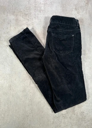 Pantalon Vintage En Velours Côtelé / Corduroy Jegging noir denim droit taille 0, brand: Vintage Dressing, condition: Very good, size: S / 36 / 8, €13.50, €14.88 includes Buyer Protection Pro