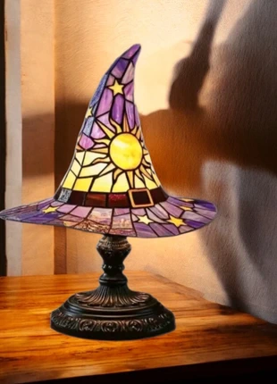 Lampe style vitrail - Taille 18 cm - Couleur : Multicolore, brand: vintage lampe, condition: Very good, €32.90, €35.25 includes Buyer Protection