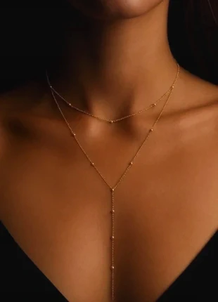Collier doré brillant de 41 cm, marque: Colliers, état: Neuf sans étiquette, 5,49 €, 6,46 € Protection acheteurs incluse