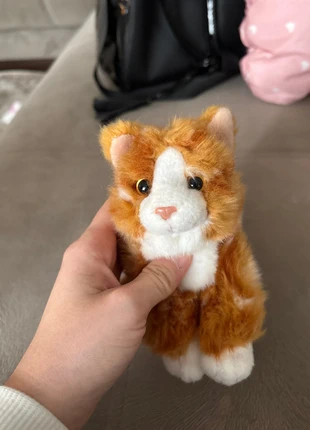 Peluche chat, brand: Peluche, condition: Very good, size: Preemie, up to 44cm, €1.00, €1.75 includes Buyer Protection