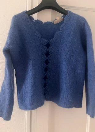 Gilet Sézane Anaëlle, merk: Sézane, staat: Heel goed, maat: XS / 34 / 6, € 60,00, € 63,70 inclusief Kopersbescherming