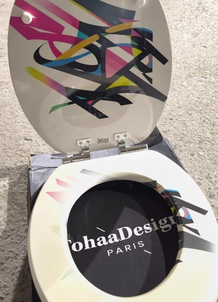 Abattant wc toilettes TohaaDesign neuve, marque: tohaaDesign, état: Neuf sans étiquette, 50,00 €, 53,20 € Protection acheteurs incluse