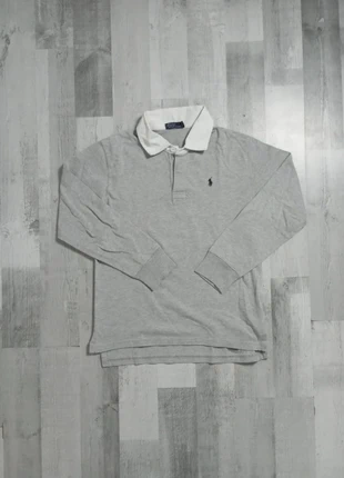 Polo à manches longues taille S femme gris Ralph Lauren, brand: Ralph Lauren, condition: Very good, size: S / 36 / 8, €14.00, €15.40 includes Buyer Protection Pro