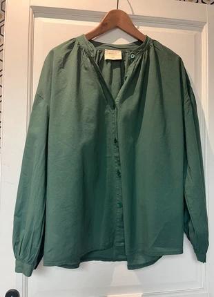 L’atelier Parisien Intuition blouse verte, brand: Intuition, condition: New without tags, size: One size, €15.00, €16.45 includes Buyer Protection