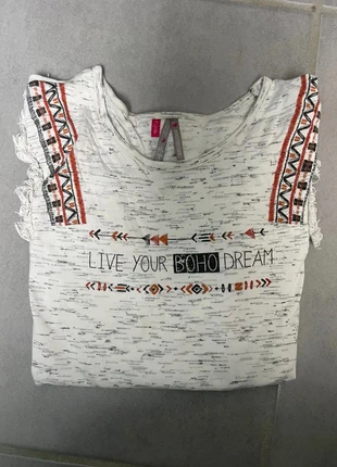 T-shirt fille manches longues, marca: Cache Cache, estado: Bueno, tamaño: 12 años / 152 cm, 2,00 €, 2,80 € Protección al comprador incluida