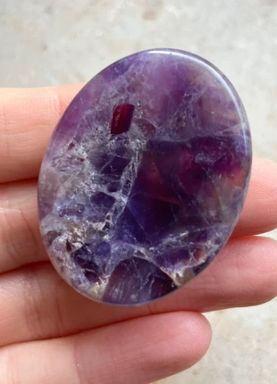Amethyst Handschmeichler Edelstein Heilstein Mineral Kristall Heilstein, brand: Amethyst, condizioni: Ottime, €4.90, €5.85 include la Protezione acquisti