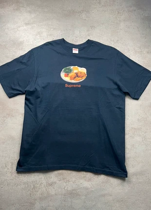 Supreme Tee Black Chiken Dinner Tee SS18, brand: Supreme, condition: Very good, size: L, €45.00, €47.95 includes Buyer Protection