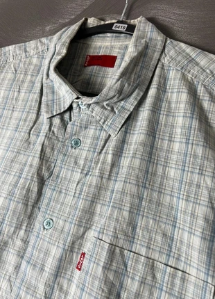 Levi's Light Blue Checkered Shirt - 419, marke: Wrangler, zustand: Gut, größe: XXL, 15,00 €, 16,45 € beinhaltet Vinted-Käuferschutz Pro