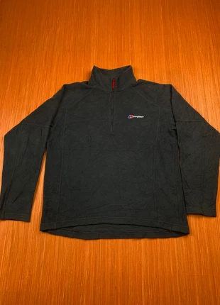Pull polaire Berghaus ¼ zip noir taille M logos brodé, brand: Berghaus, condizioni: Buone, taglia: M, €19.99, €21.69 include la Protezione acquisti