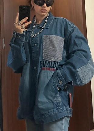 Chaqueta vaquera y2k fubu x fat Albert, marque: FUBU, état: Neuf avec étiquette, taille: XL / 42 / 14, 75,00 €, 79,45 € Protection acheteurs incluse