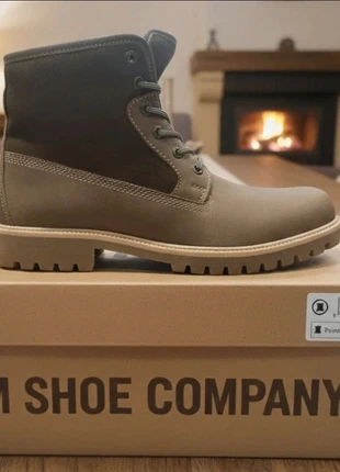 Bottines homme – cuir & daim marron (T44), brand: AM Shoe Company, condition: Very good, size: 44, €49.00, €52.15 includes Buyer Protection