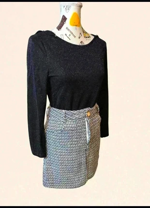 Mini jupe noir et blanche - taille M - bon état, zustand: Gut, größe: M / 38 / 10, 2,00 €, 2,80 € inklusive Vinted-Käuferschutz