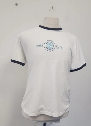 Timberland White T-shirt Size M (G5), brand: Timberland, condition: Satisfactory, size: M, £4.00, £4.90 includes Buyer Protection Pro