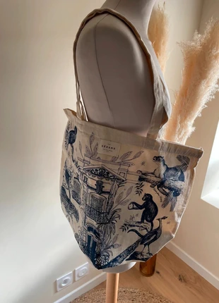 🌸Totebag Sézane, Neuf, marque: Sézane, état: Neuf avec étiquette, 19,90 €, 21,60 € Protection acheteurs (Pro) incluse