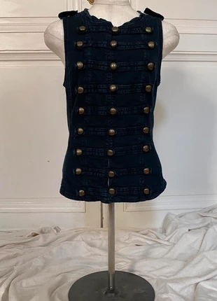 Gilet noir et marine pour femme, condition: Very good, size: L / 40 / 12, €100.00, €105.70 includes Buyer Protection