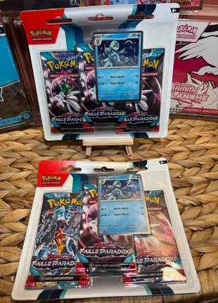 Lot de 2 Tripacks Pokémon EV04 – Faille Paradoxe – Cryodo, brand: Pokémon, condizioni: Nuovo con cartellino, €52.00, €55.30 include la Protezione acquisti Pro