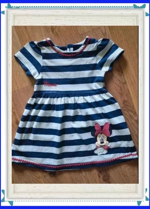 Precioso vestido de rayas de minnie Disney talla 9 a 12 meses, marque: Disney, état: Très bon état, taille: 9-12 mois / 74 cm, 3,50 €, 4,38 € Protection acheteurs incluse