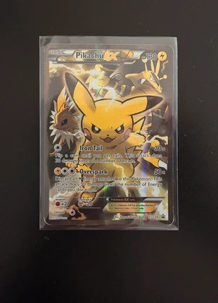 Pikachu ex full art Pokemon card, brand: Pokémon, condition: New without tags, €379.99, €399.69 includes Buyer Protection