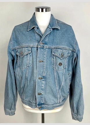Giacca Schott Denim '90s – XXL, merk: Schott, staat: Heel goed, maat: XXL, € 74,00, € 78,40 inclusief Kopersbescherming Pro