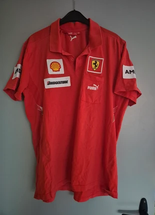 Polo ferrari xl, merk: Ferrari, staat: Heel goed, maat: XL, € 12,95, € 14,30 inclusief Kopersbescherming