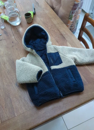 Manteau réversible, brand: Kiabi, condition: Good, size: 3 years / 98 cm, €2.00, €2.80 includes Buyer Protection