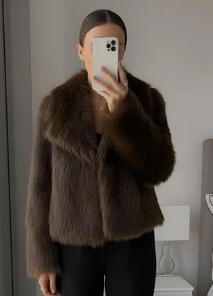 Veste Hiver fausse fourrure revers large taille S, brand: Fourrure, condition: New without tags, size: S / 36 / 8, €55.00, €58.45 includes Buyer Protection