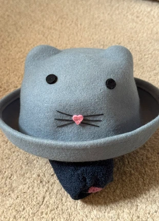 Girl’s Cat Hat, brand: Marks & Spencer, condition: Good, size: 2-3 years, 20 inches, £2.00, £2.46 includes Buyer Protection