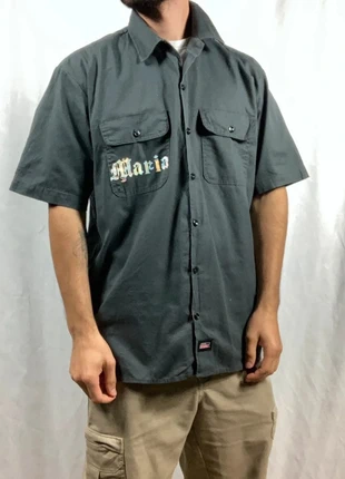 Chemise Dickies Noir à manches courtes taille L, brand: Dickies, condition: Good, size: L, €14.99, €16.44 includes Buyer Protection Pro