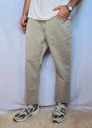 Pantalon Vintage Coupe Droite Y2K Rayé - FR46, brand: Vintage Dressing, condition: Very good, size: W36, €21.90, €23.70 includes Buyer Protection Pro