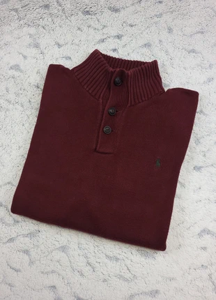 Pull à Col Roulé Ralph Lauren Bordeaux, marque: Ralph Lauren, état: Très bon état, taille: XL, 55,00 €, 58,45 € Protection acheteurs incluse